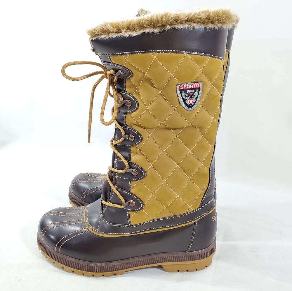 Sporto Camille Waterproof Winter Boots Womens Size